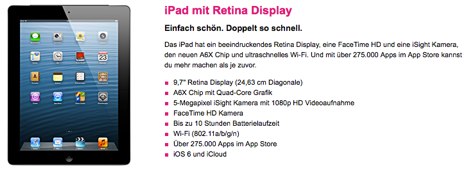 iPad 4 mit Vertrag bei der Telekom bestellen Macerkopf