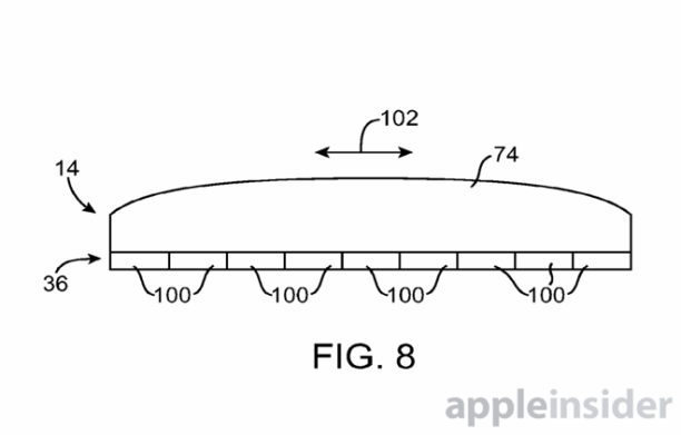 apple patent berühtungsempfindlicher button - 1