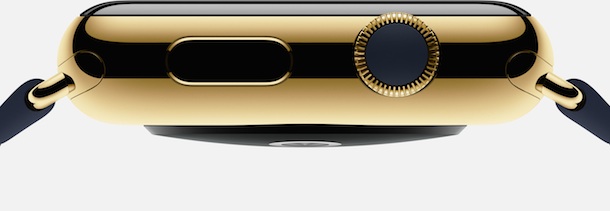 Apple Watch Edition. So sieht das goldene Modell aus