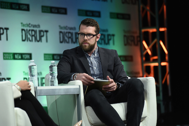 NEW YORK, NY - MAY 06:  Writer at TechCrunch, Darrell Etherington appear onstage during TechCrunch Disrupt NY 2015 - Day 3 at The Manhattan Center on May 6, 2015 in New York City.  (Photo by Noam Galai/Getty Images for TechCrunch)
