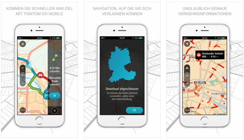 werkplaats plak Verminderen TomTom GO Mobile ab sofort für iPhone verfügbar – monatlich 75km kostenlos  navigieren › Macerkopf