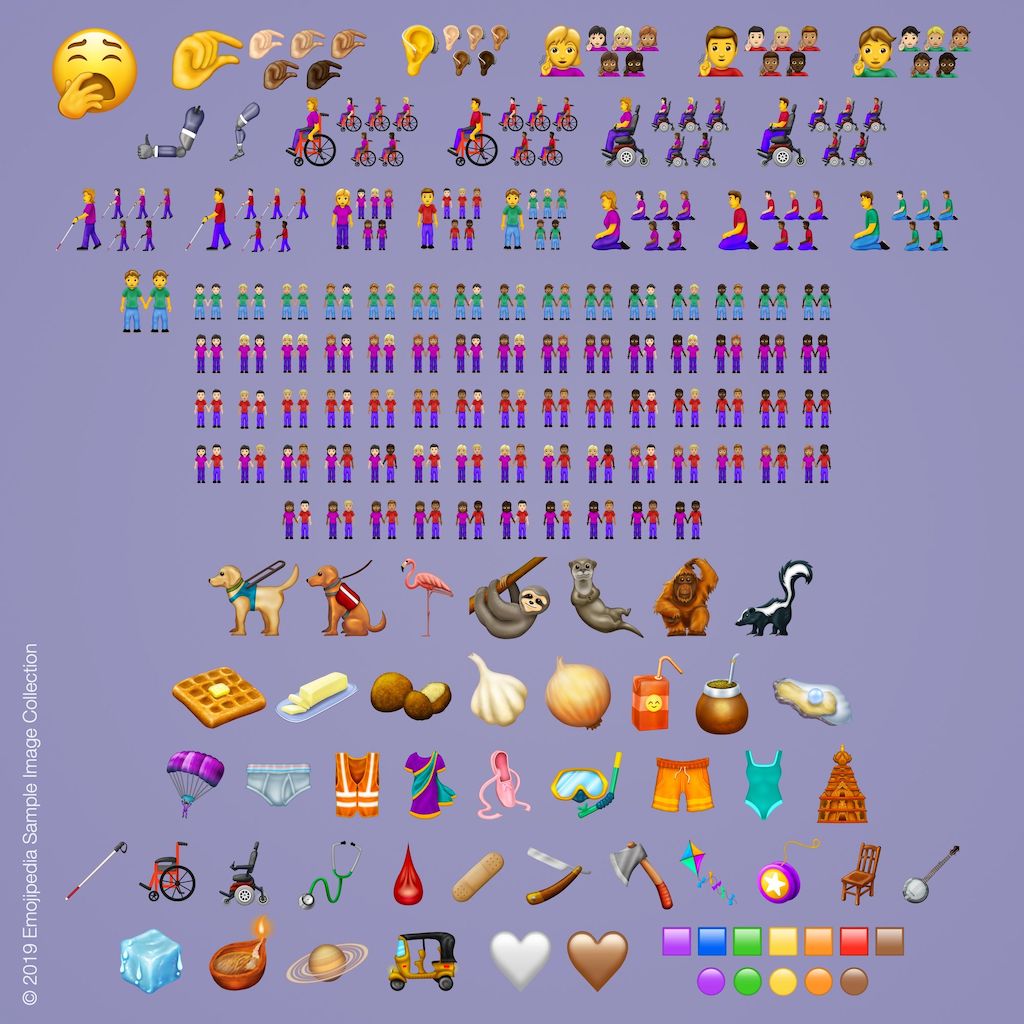 Diese 230 Emojis Kommen Mit Ios 13 U A Flamingo Otter Waffel Faultier Und Weisses Herz Macerkopf