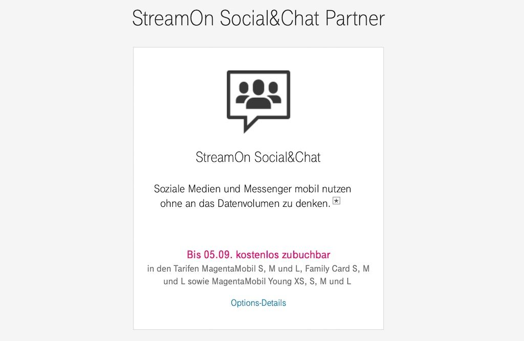 Telekom Stream On Social