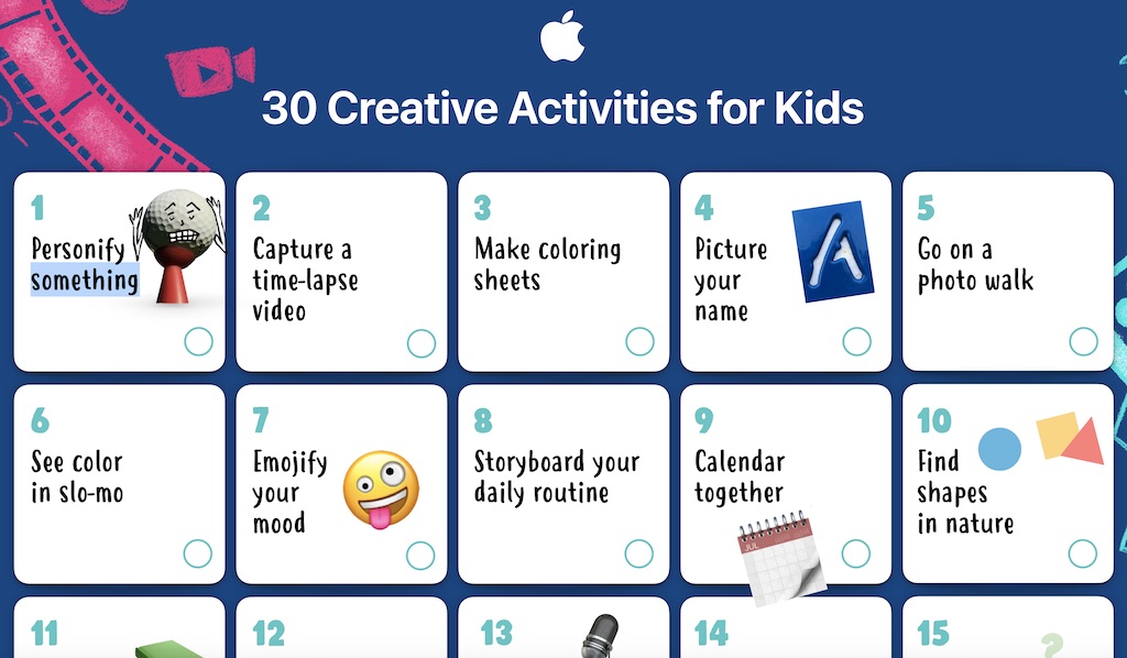 Apple Veroffentlicht Tipps 30 Kreative Ipad Aktivitaten Fur Kinder Macerkopf