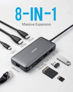 Anker präsentiert PowerExpand 8-in-1 USB-C Adapter mit 100W Power