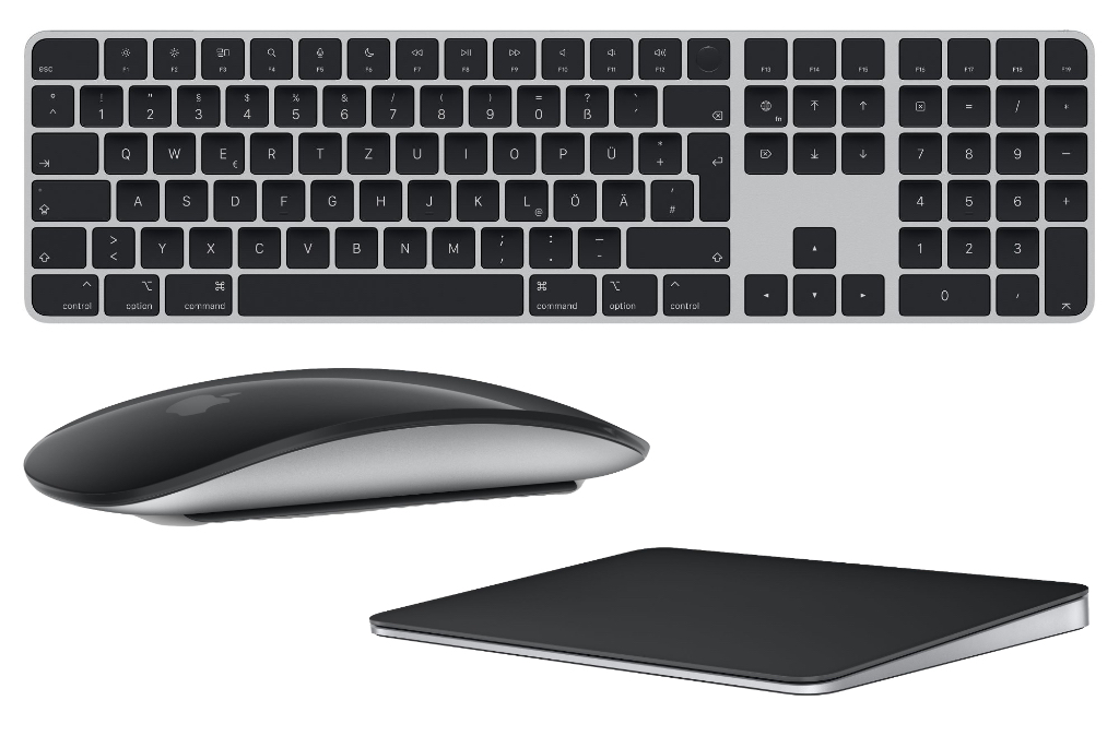 Jetzt einzeln in Schwarz erhältlich: Magic Keyboard mit Touch ID, Magic  Trackpad und Magic Mouse › Macerkopf
