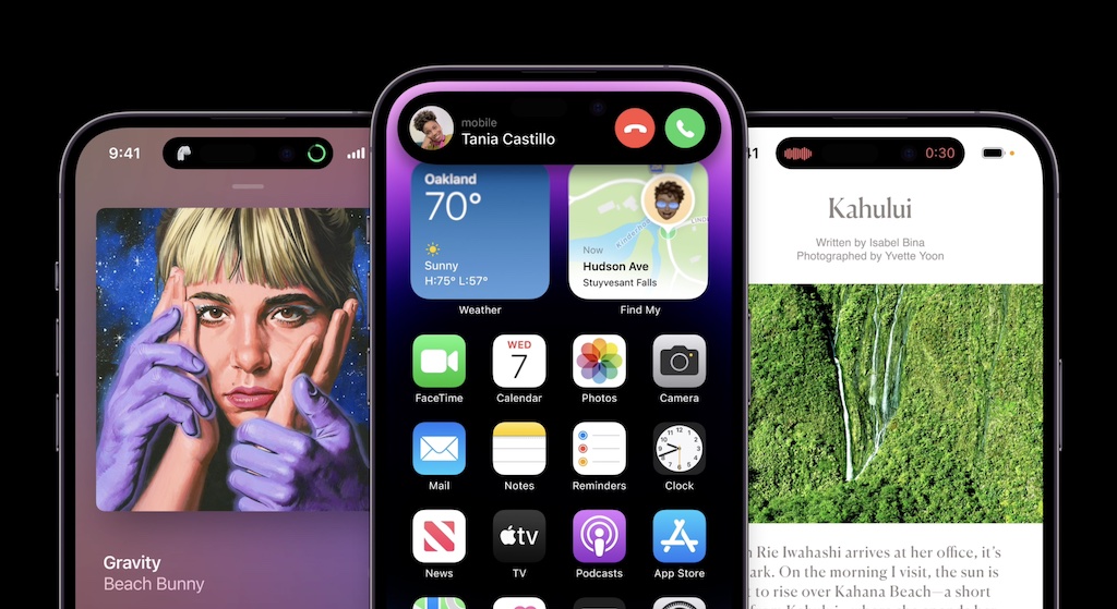 Iphone 14 | Apple managers talk about the Dynamic Island of the iPhone 14 Pro in an interview › Macerkopf | apple iphone | iphone14 pro dynamic island