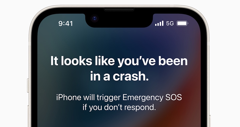 iPhone 14: Unfallerkennung ruft Notdienst nach schwerem Unfall