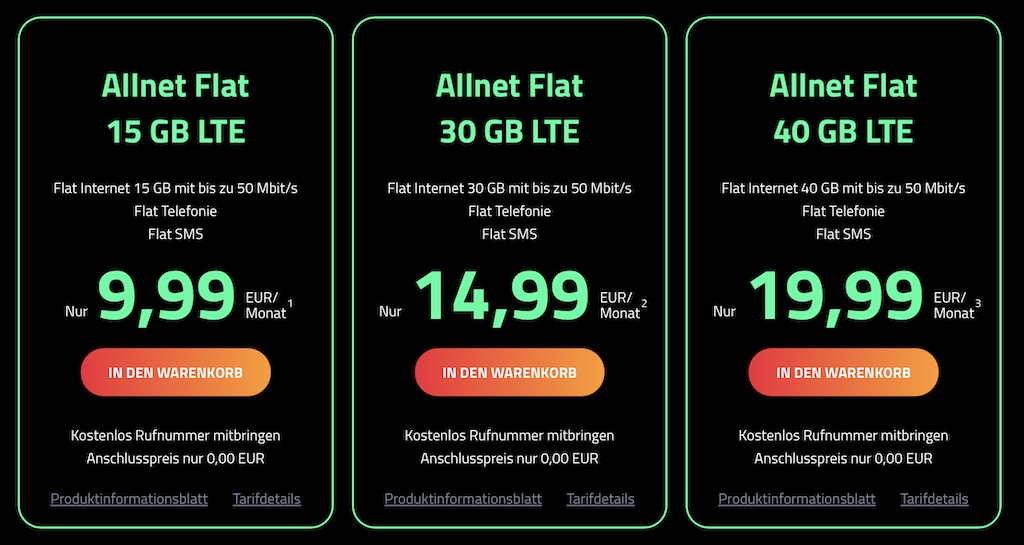 Vodafone-Netz: 15GB Allnet-Flat für nen „Zehner“ › Macerkopf