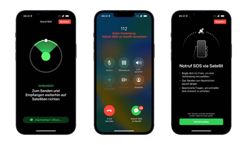 Iphone 14 | "Emergency SOS via satellite" will be launched in other countries next year [iPhone 14] › Macer head | apple iphone | iphone 14 notruf sos satellit deutschland