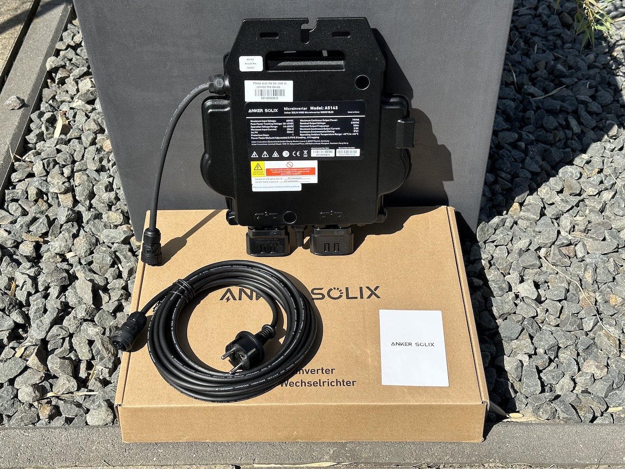 Anker SOLIX MI80 (BLE) Mikro-Wechselrichter - 600W/800W