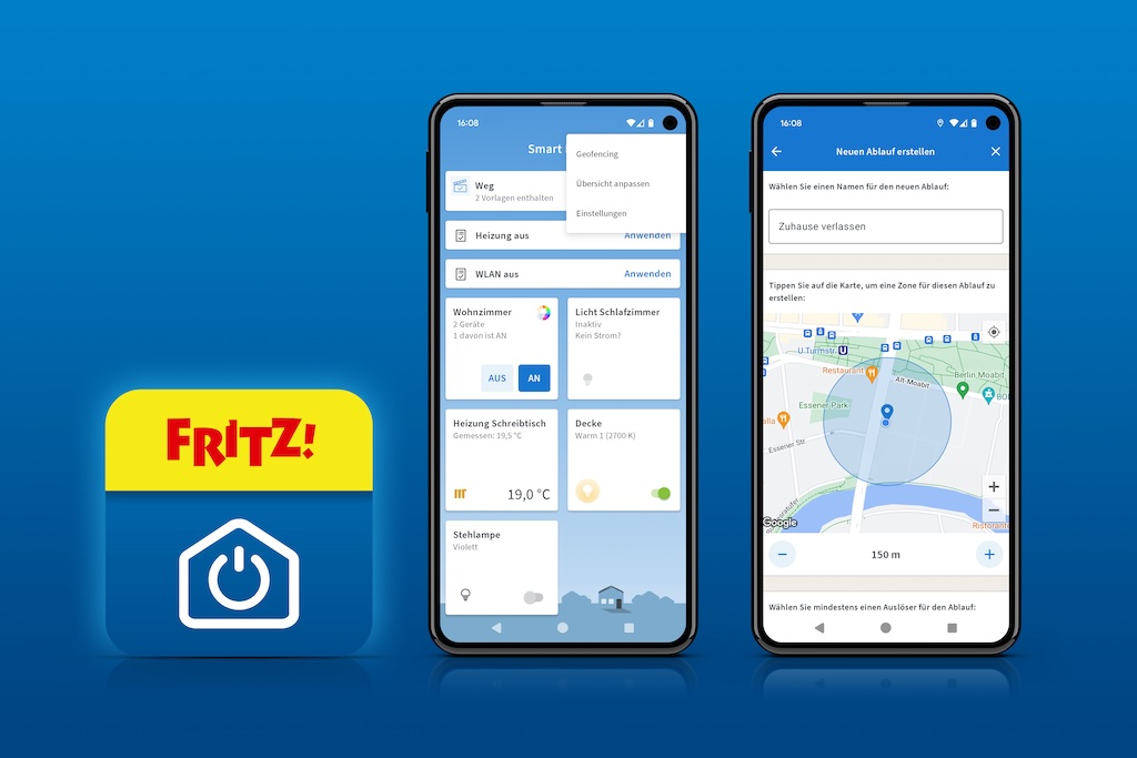 FRITZ!App Smart Home unterstützt ab sofort Geofencing › Macerkopf